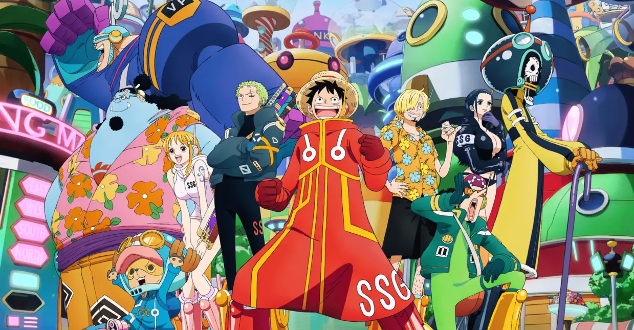 Clockwork Island Adventure – Time Runs Out for the Straw Hats 4 Toei Animation's unique style