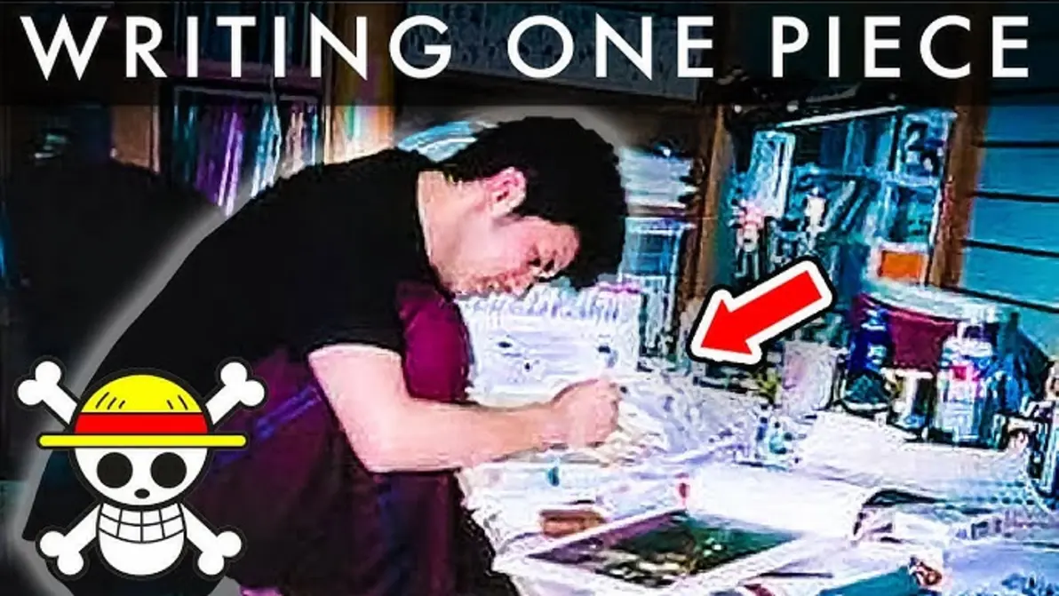 Eiichiro Oda làm việc sáng tạo