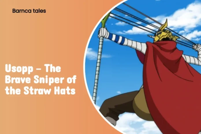 Usopp ready for action with the Straw Hat Pirates.
